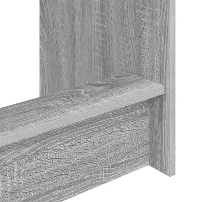 Bed Desk Grey Sonoma Engineered Wood 100 x 45 x 75 cm