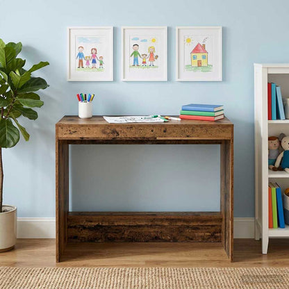 Bed Desk Old Wood Engineered Wood 100 x 45 x 75 cm