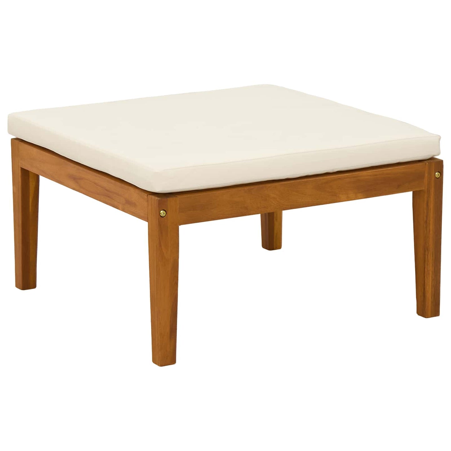 3 pcs Garden Lounge Set with Cushions Solid Acacia Wood & Rope