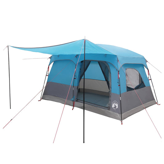 Family Tent 6-Person Blue Polyester