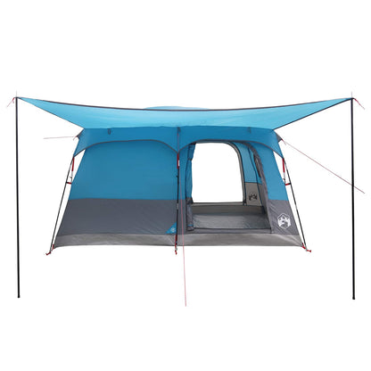 Family Tent with Roof Blue 320 x 210 x 180 cm Polyester