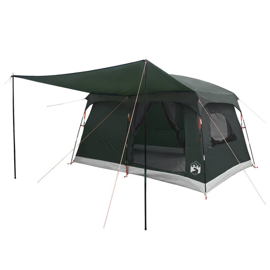 Family Tent 6-Person Army Green Polyester