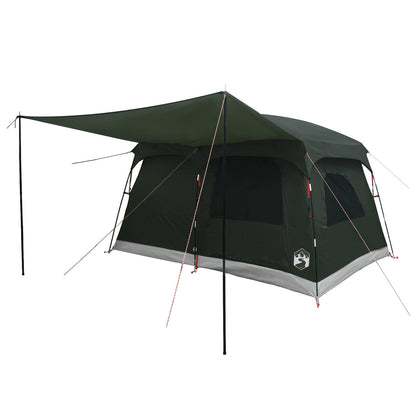 Family Tent with Roof Army Green 320 x 210 x 180 cm Polyester