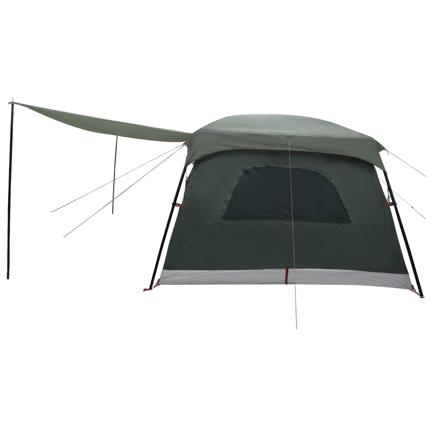 Family Tent with Roof Army Green 320 x 210 x 180 cm Polyester