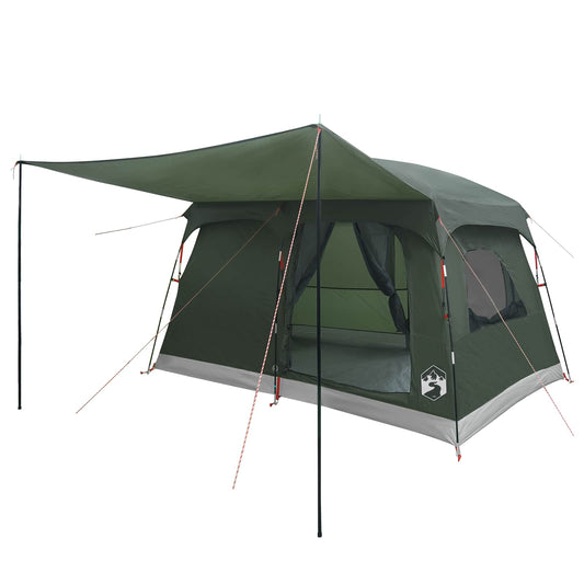 Family Tent 8-Person Army Green Polyester