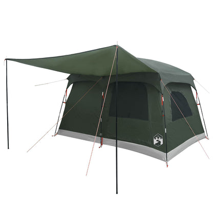 Family Tent with Roof Army Green 380 x 260 x 190 cm Polyester