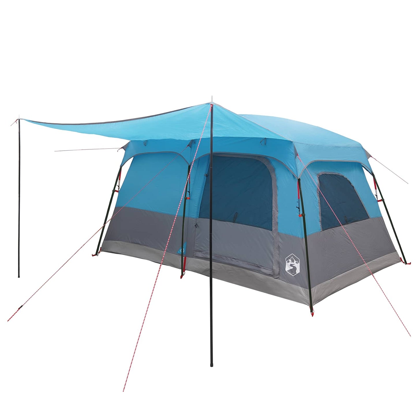Family Tent Blue 420 x 305 x 200 cm Polyester and Steel