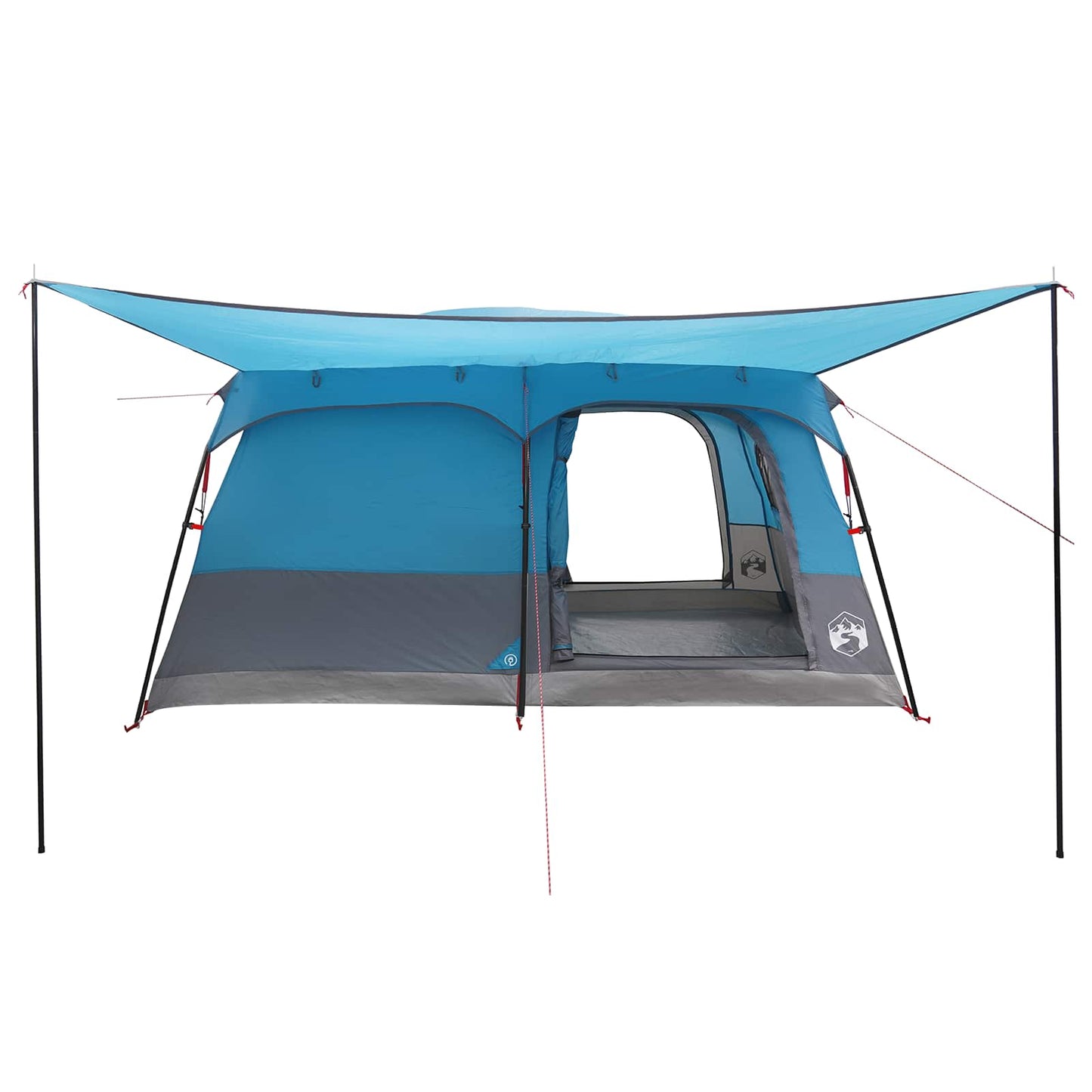 Family Tent Blue 500 x 400 x 230 cm Polyester and Steel