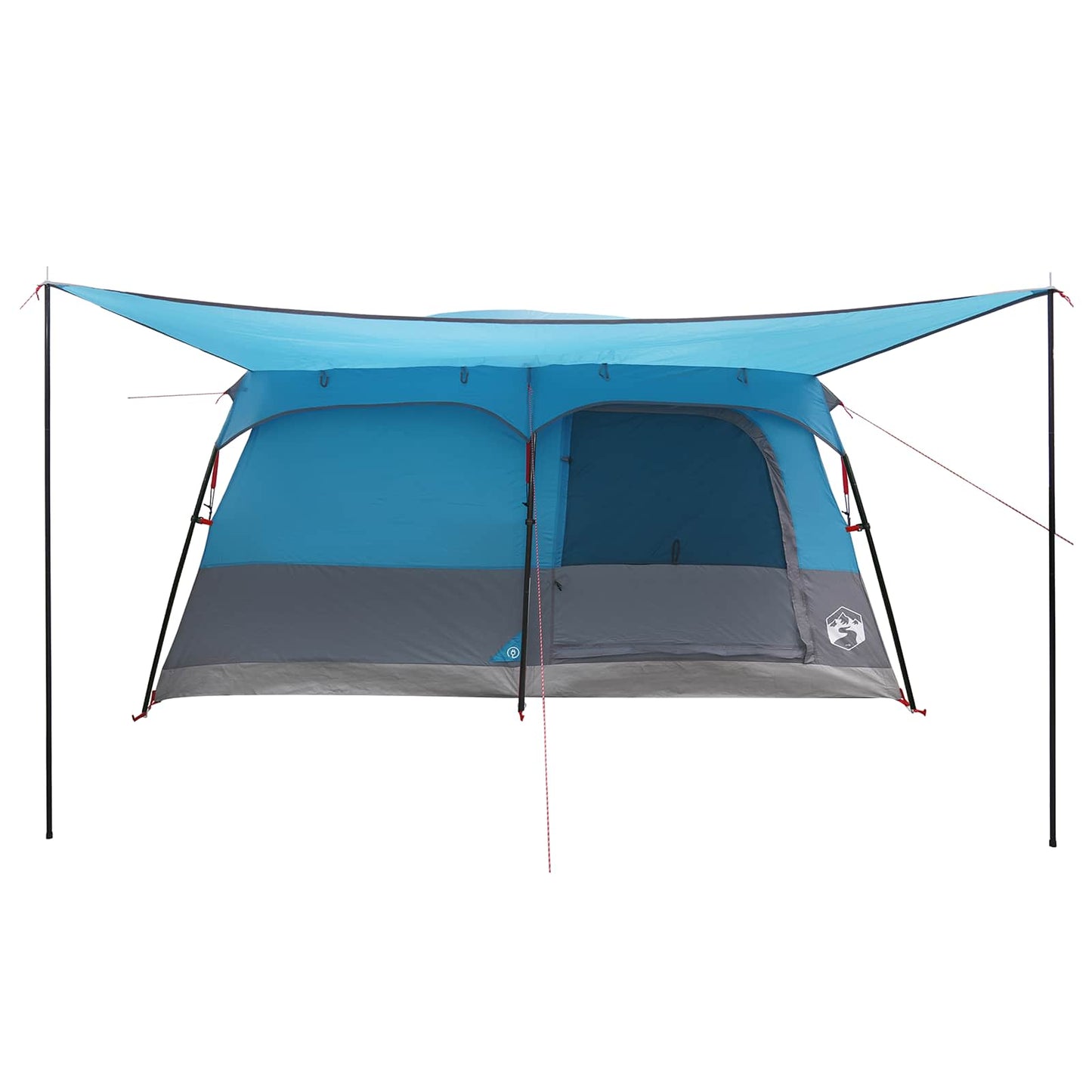 Family Tent Blue 500 x 400 x 230 cm Polyester and Steel