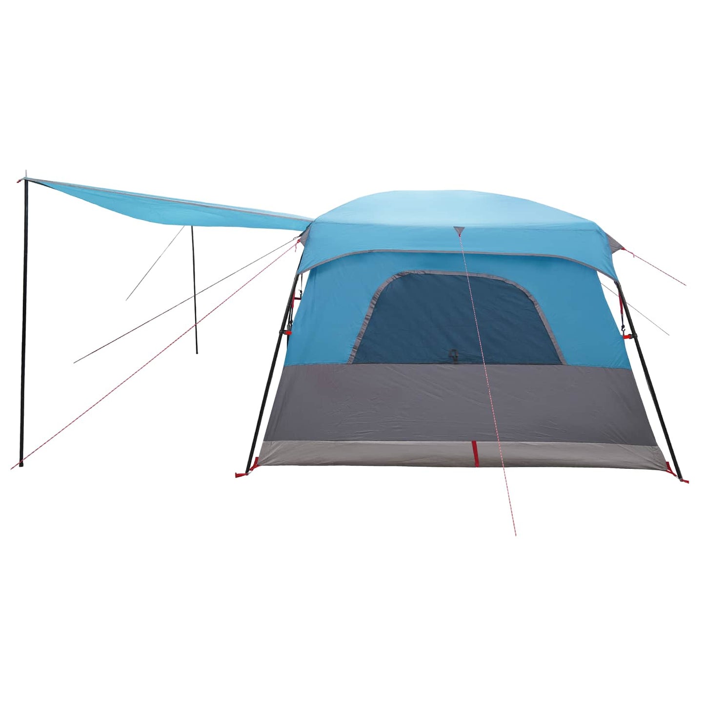 Family Tent Blue 500 x 400 x 230 cm Polyester and Steel