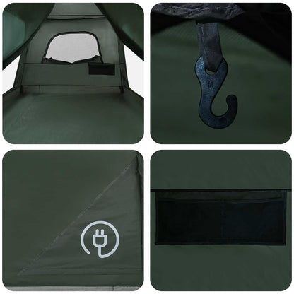 Family Tent Army Green 500 x 400 x 230 cm Polyester and Steel