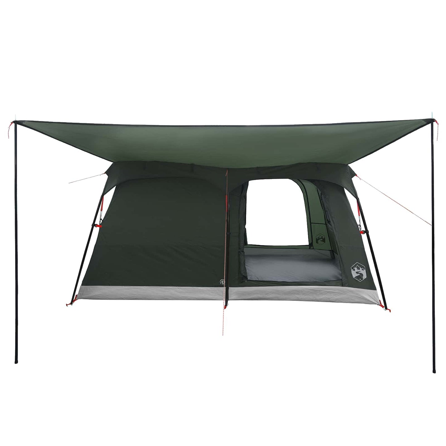 Family Tent Army Green 500 x 400 x 230 cm Polyester and Steel