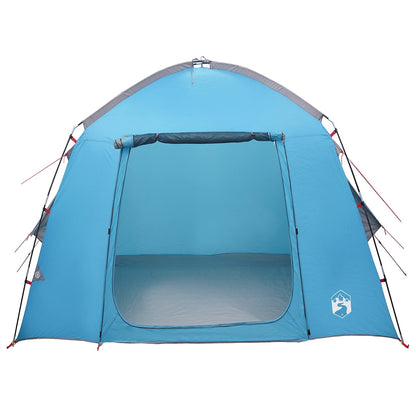Cabin Tent with Roof Blue 210 x 210 x 138 cm Polyester