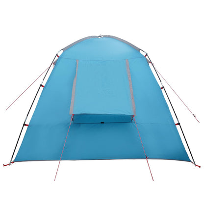 Cabin Tent with Roof Blue 210 x 210 x 138 cm Polyester