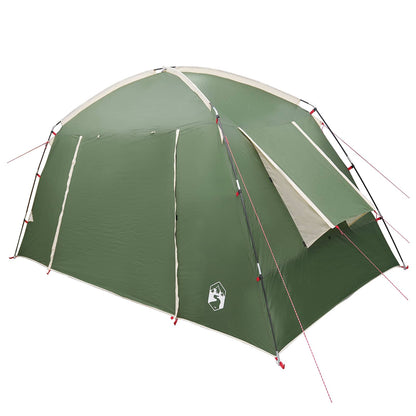 Cabin Tent with Roof Green 300 x 210 x 156 cm Polyester