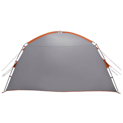 Cabin Tent Grey and Orange 300 x 210 x 156 cm Polyester