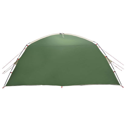 Cabin Tent with Roof Green 400 x 210 x 180 cm Polyester