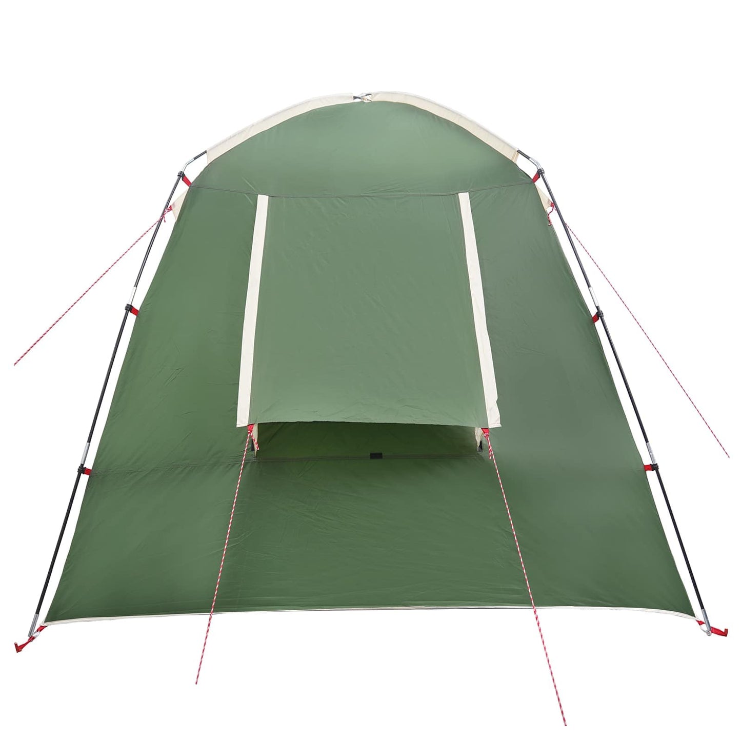 Cabin Tent with Roof Green 400 x 210 x 180 cm Polyester