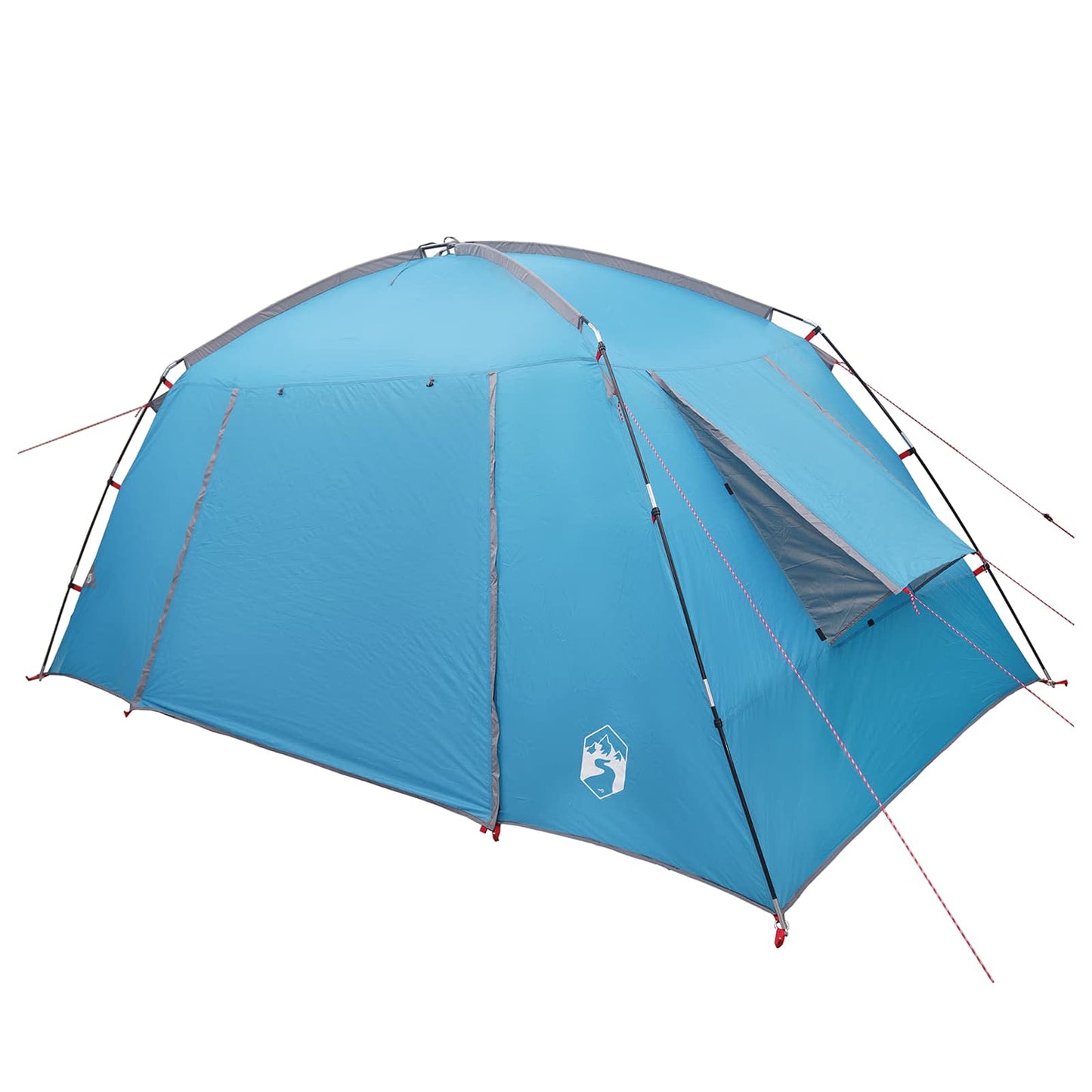Cabin Tent with Roof Blue 400 x 210 x 180 cm Polyester