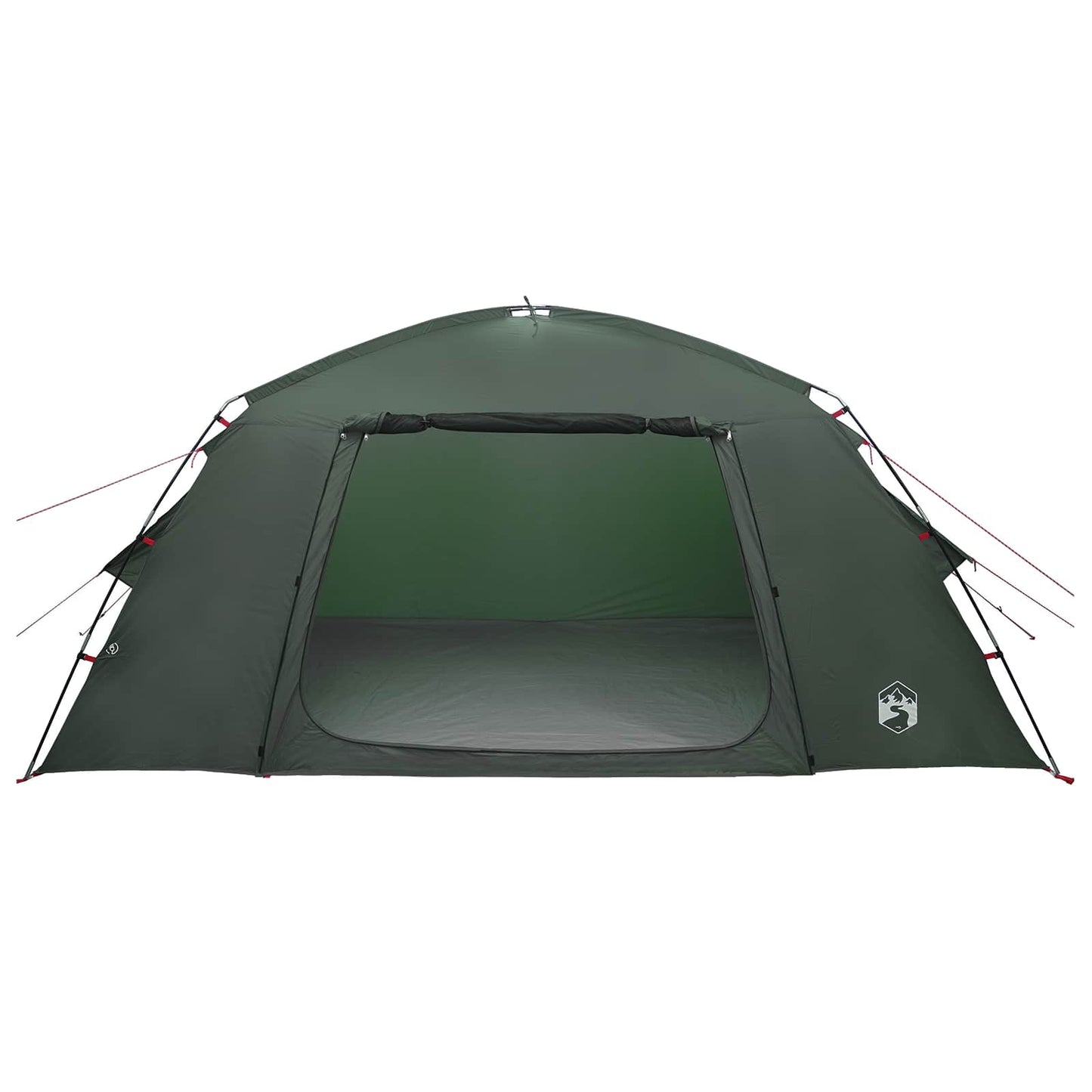 Cabin Tent with Roof Army Green 400 x 210 x 180 cm Polyester