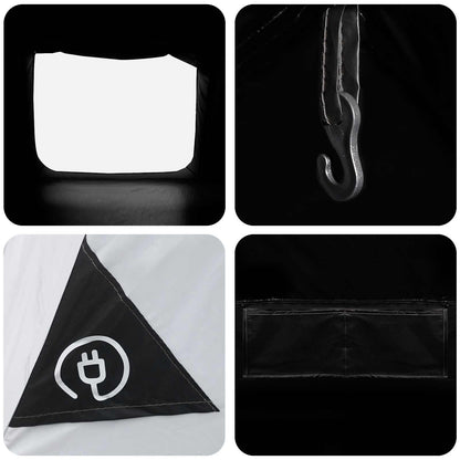Cabin Tent White Blackout 400 x 210 x 180 cm Polyester