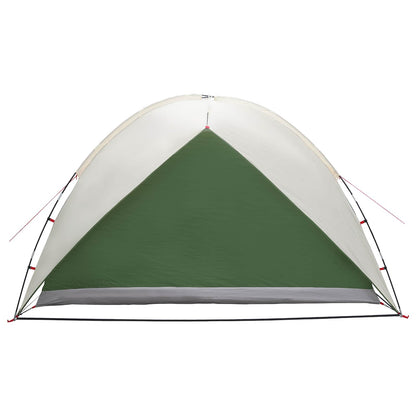 Camping Tent with Rainfly Water-resistant Dome Green 4-Person