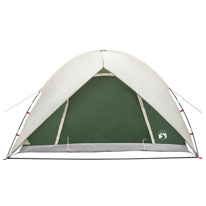 Camping Tent with Rainfly Water-resistant Dome Green 4-Person