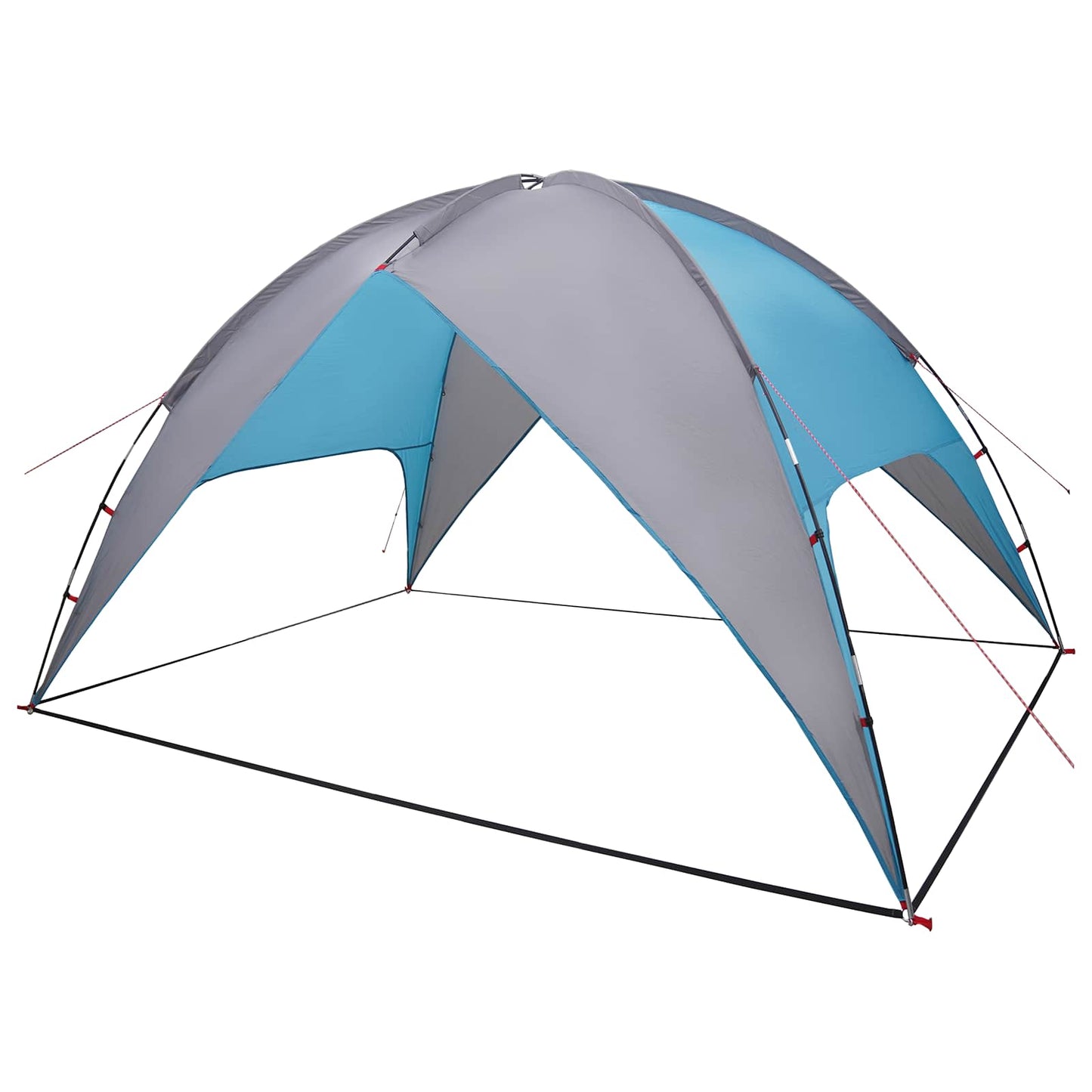 Camping Tent with Rainfly Water-resistant Dome Blue