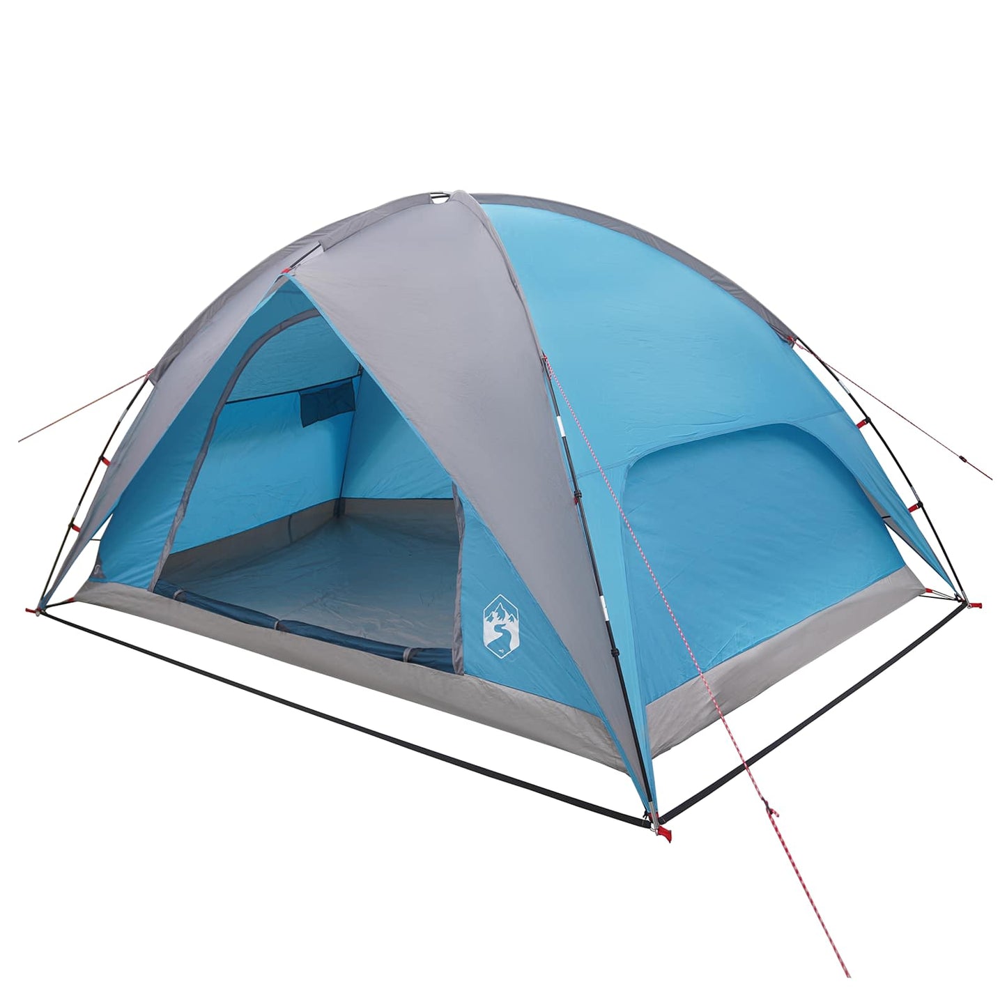 Camping Tent with Rainfly Water-resistant Dome Blue