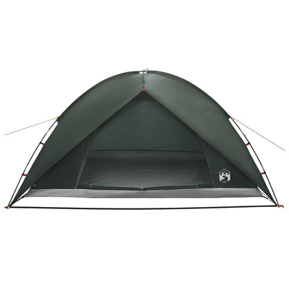 Camping Tent with Rainfly Water-resistant Dome Army Green