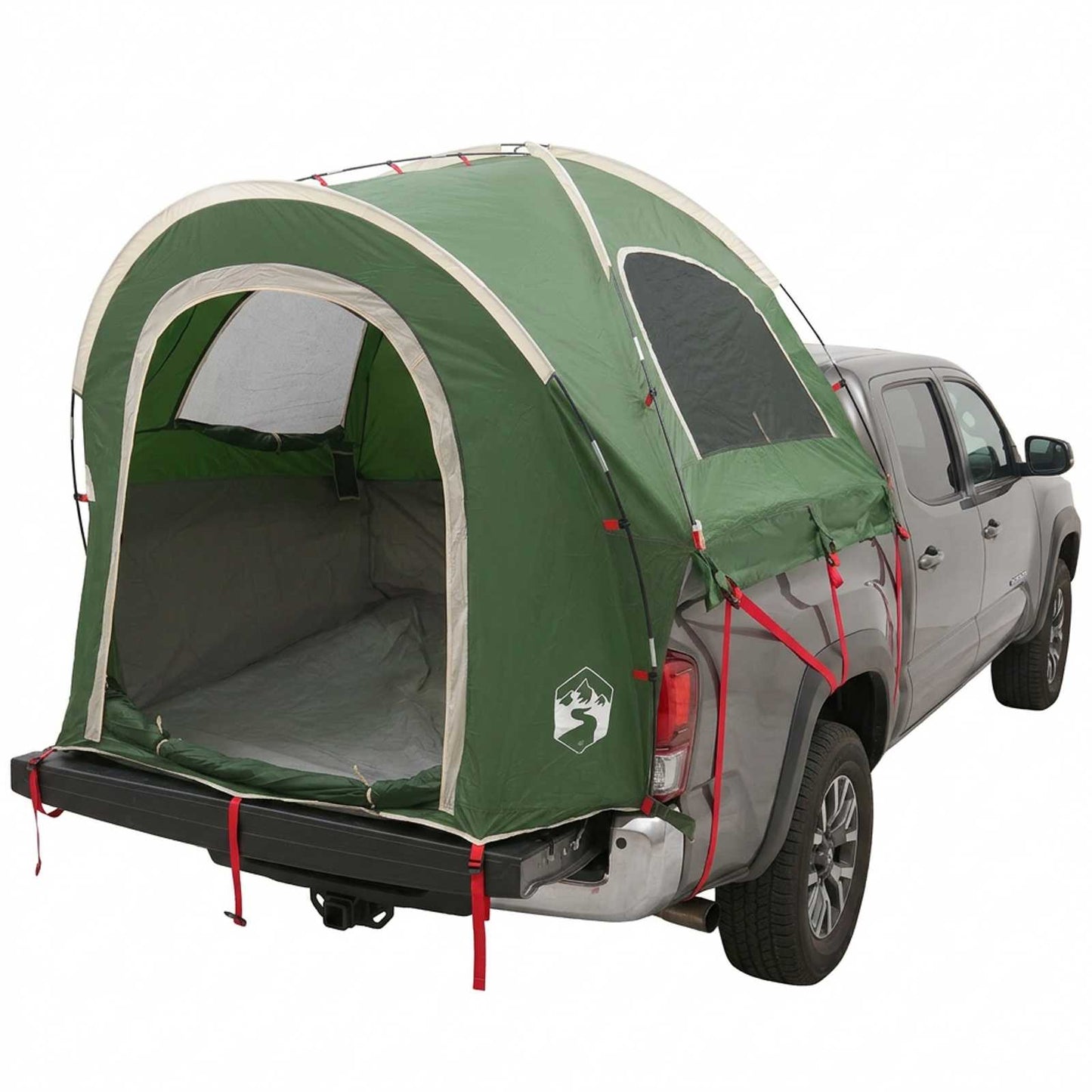 Car Tent with Roof Green 200 x 170 x 170 cm Polyester and Steel