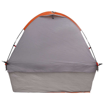 Car Tent Grey and Orange 200 x 170 x 170 cm Polyester and Steel
