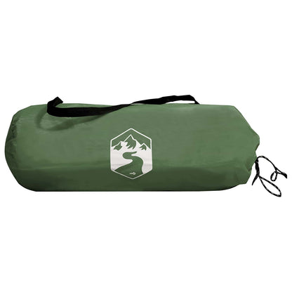 Car Tent with Roof Green 308 x 215 x 220 cm Polyester and Steel