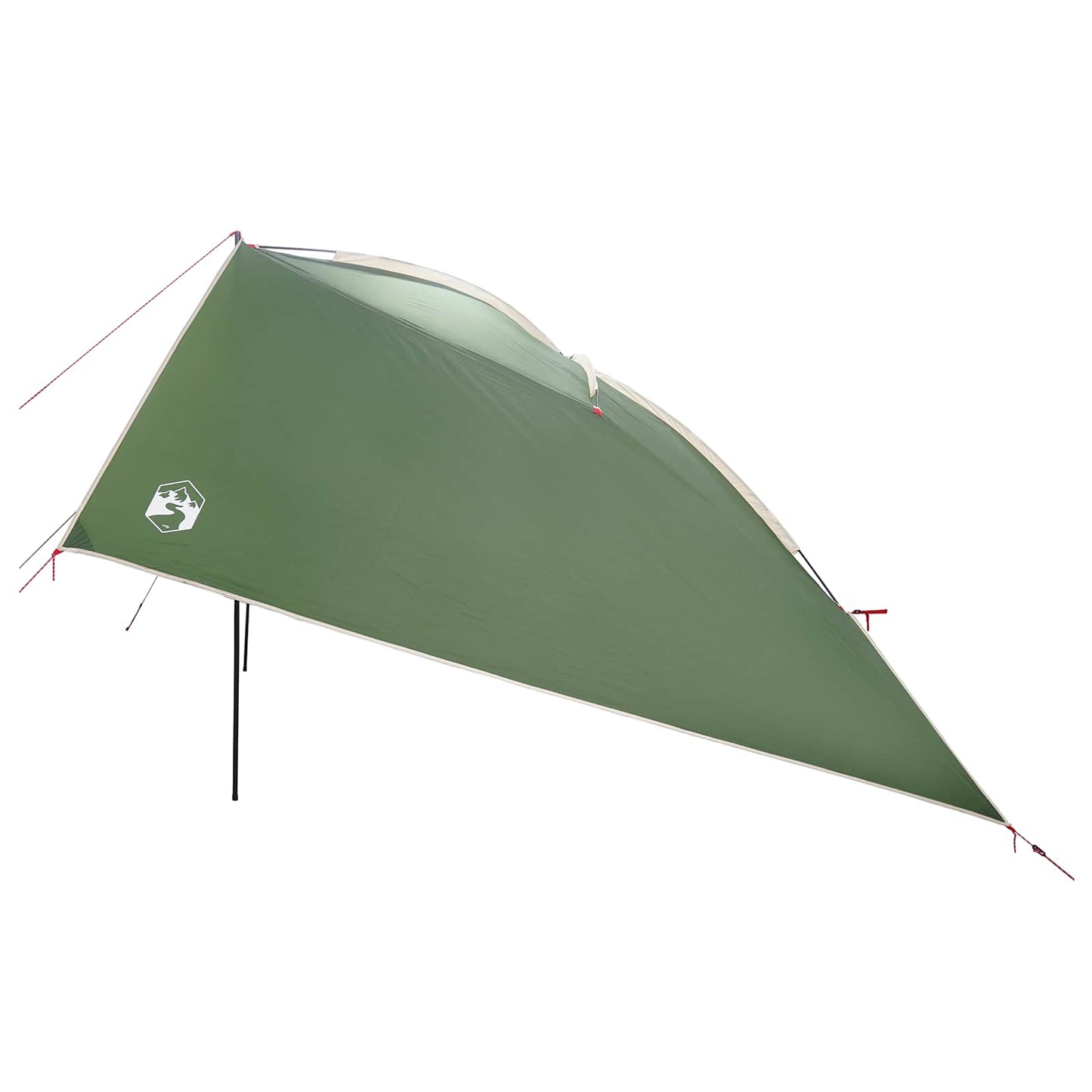 Car Tent with Roof Green 308 x 215 x 220 cm Polyester and Steel