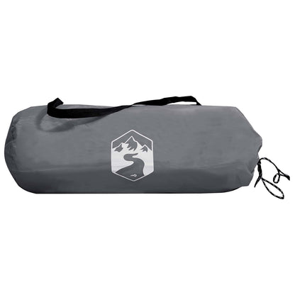 Car Tent Grey and Orange 308 x 215 x 220 cm Polyester and Steel