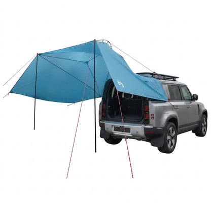 Car Tent 350 x 250 cm Blue Polyester and Steel
