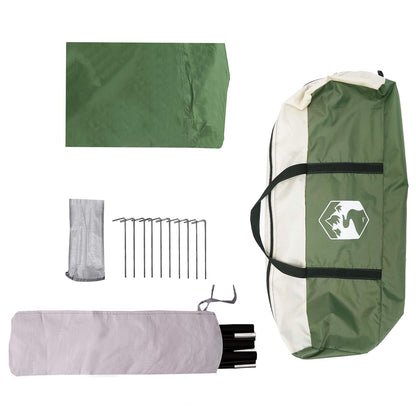 Tailgate Awning Water-resistant Green 405 x 280 x 220 cm