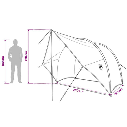 Tailgate Awning Water-resistant Blue 405 x 280 x 220 cm