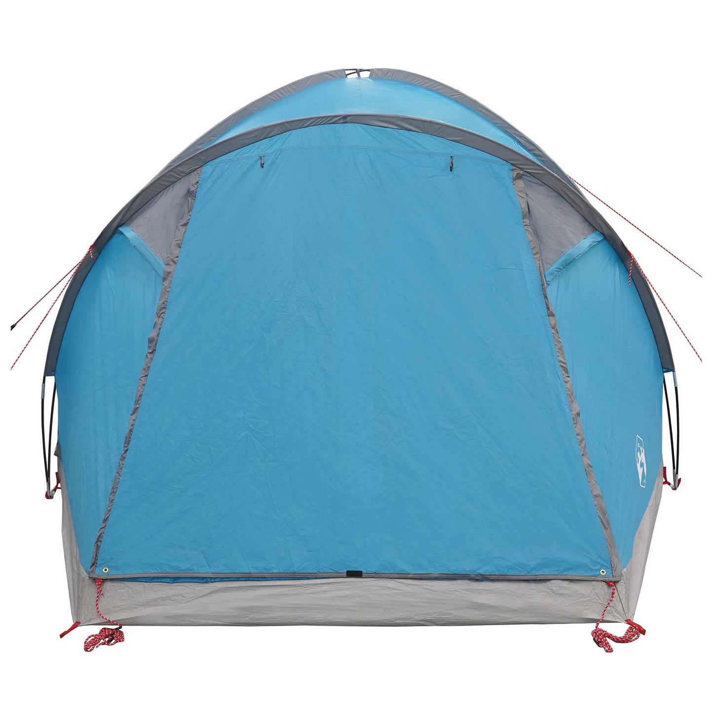 Cabin Tent with Roof Blue 4-Person Polyester and Steel