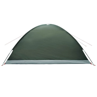 Cabin Tent with Roof Army green 8-Person Polyester and Steel