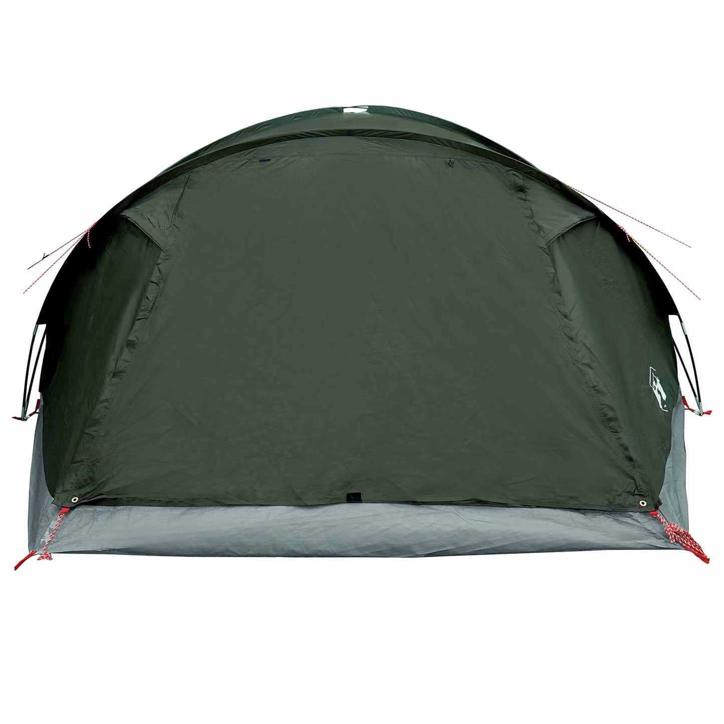 Cabin Tent with Roof Army green 8-Person Polyester and Steel