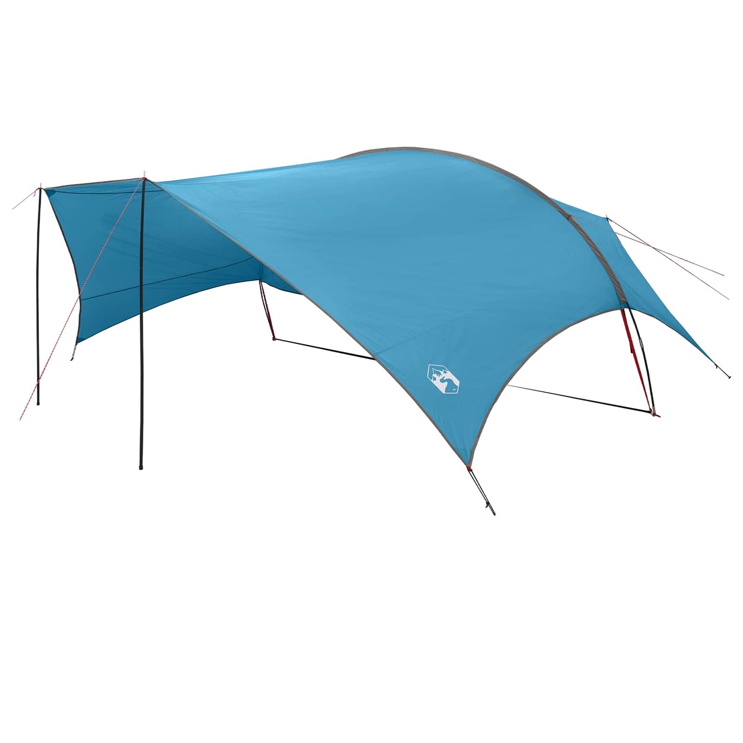Camping Tarp Water-resistant Blue 695 x 580 x 200 cm