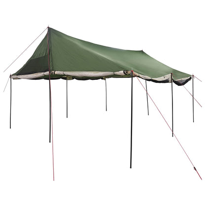 Family Tent Green 450 x 400 x 265 cm Polyester and Steel