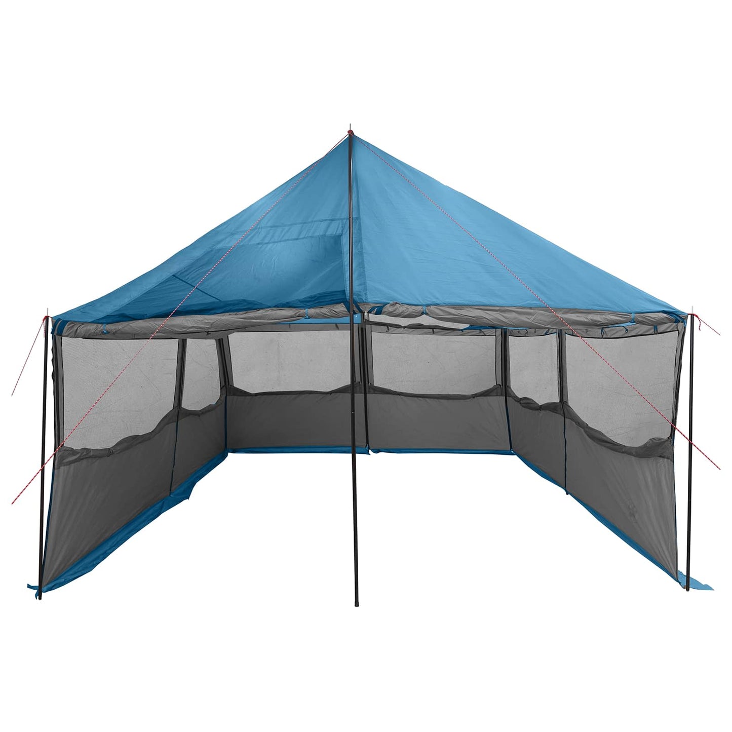 Family Tent Blue 450 x 400 x 265 cm Polyester and Steel