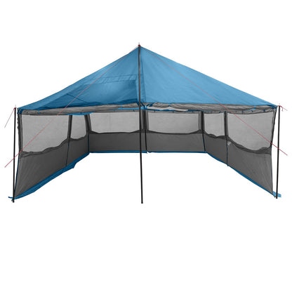 Family Tent Blue 600 x 400 x 268 cm Polyester and Steel