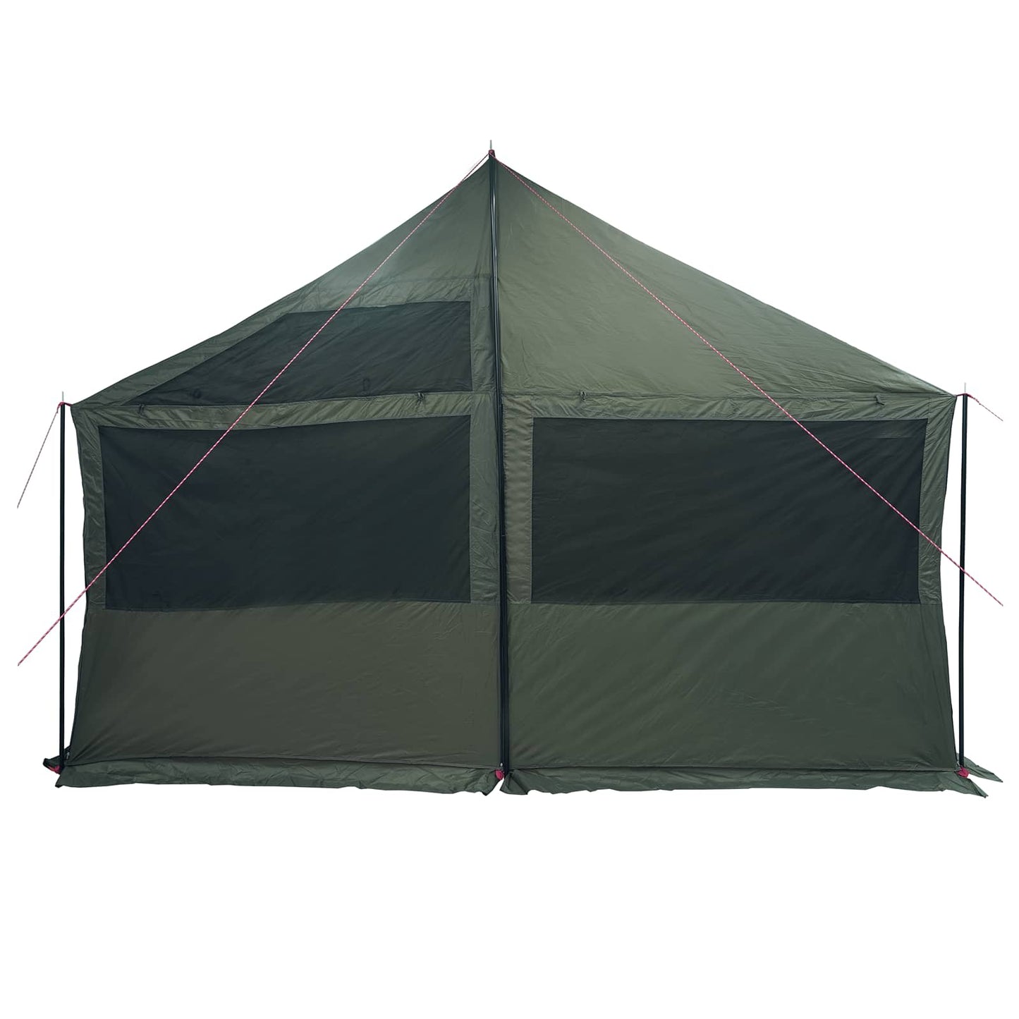 Family Tent Army green 600 x 400 x 268 cm Polyester and Steel