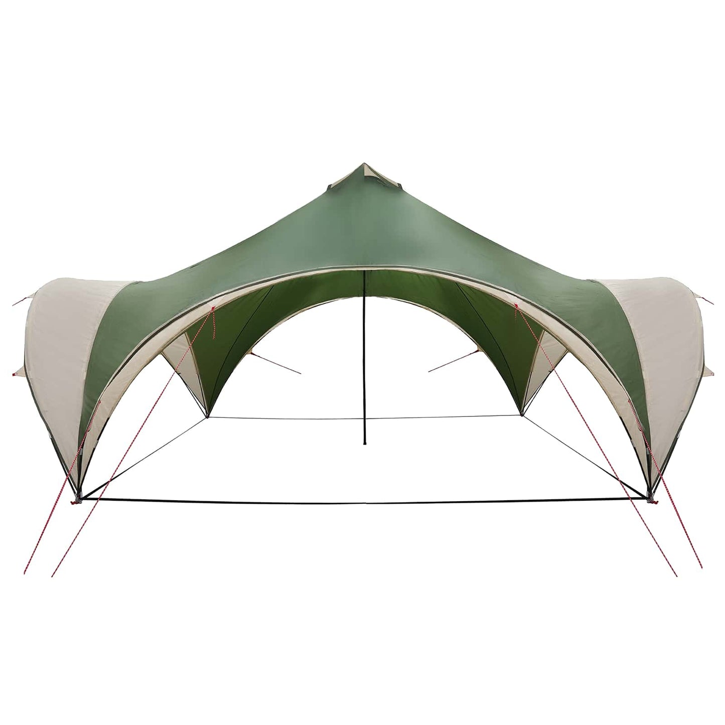 Party Tent Green 500 x 500 x 350 cm Polyester and Steel