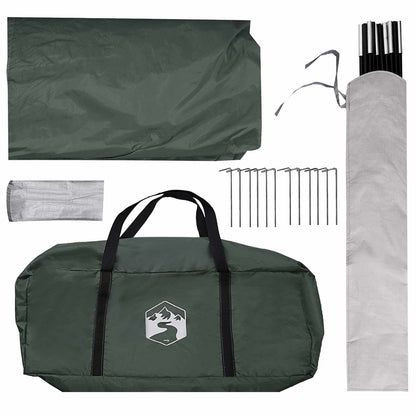 Party Tent Army green 500 x 500 x 350 cm Polyester and Steel