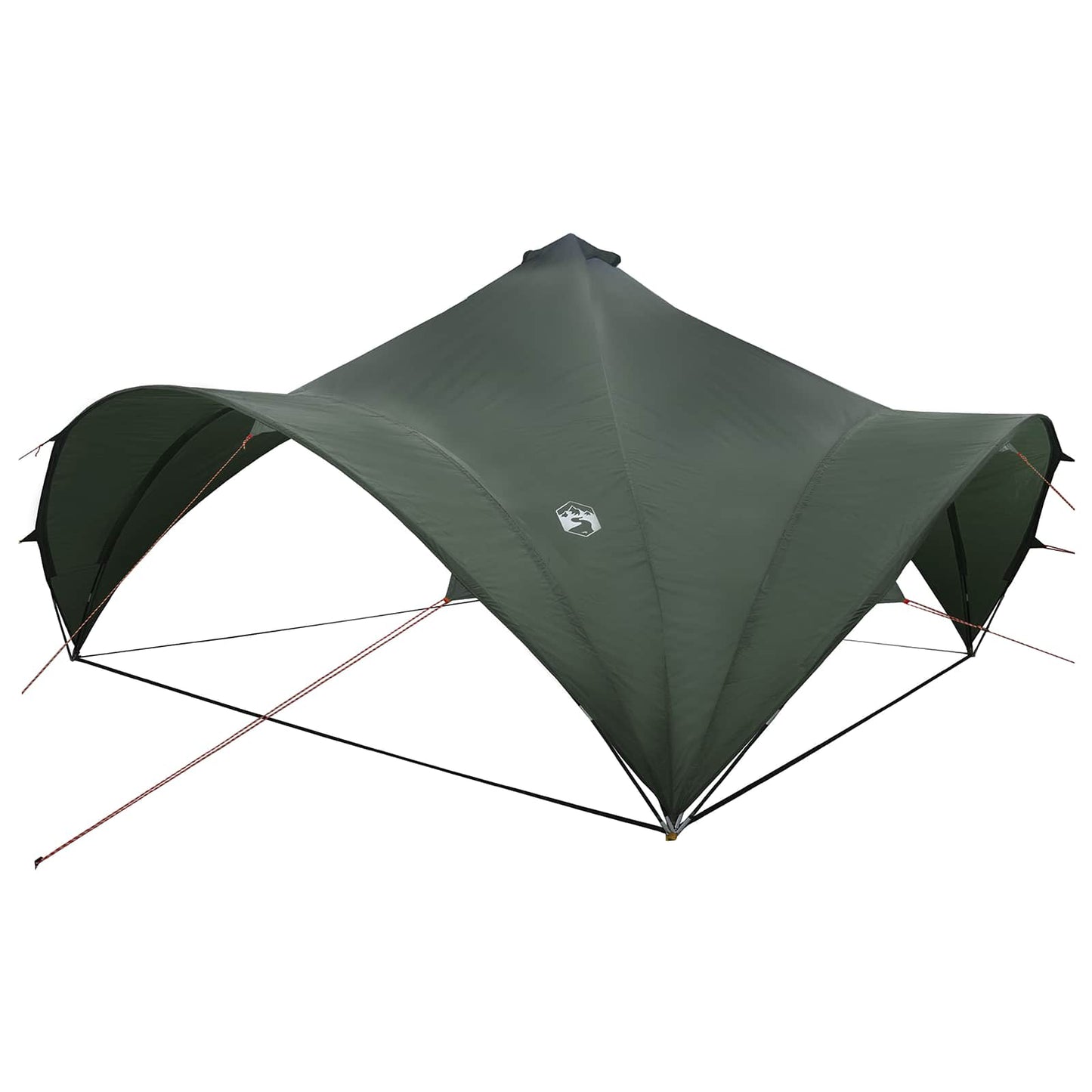 Party Tent Army green 500 x 500 x 350 cm Polyester and Steel