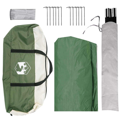 Party Tent Green 600 x 600 x 400 cm Polyester and Steel